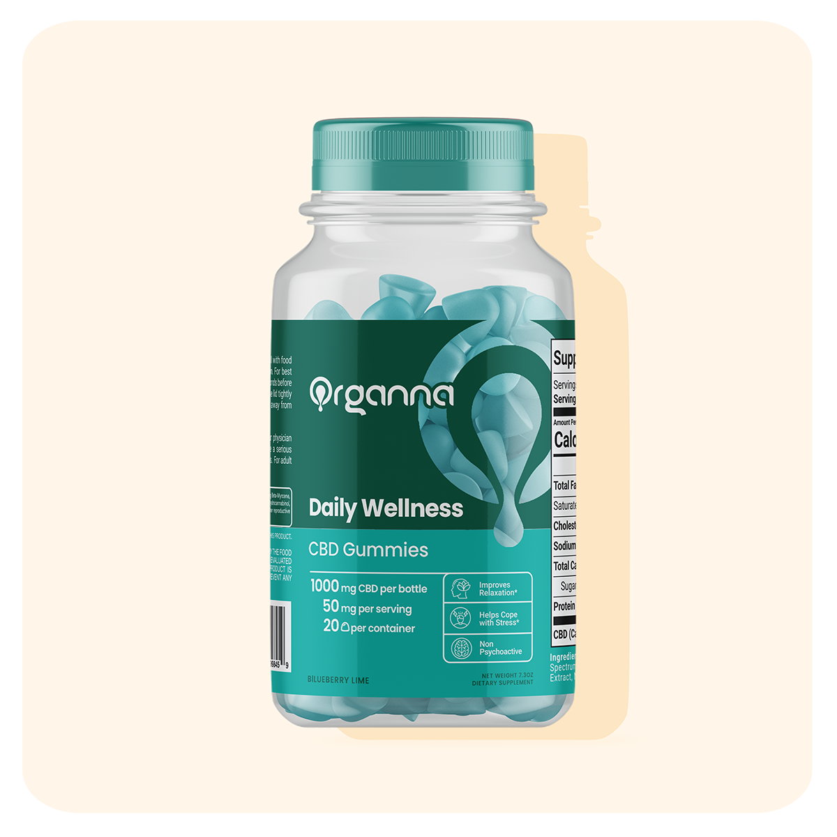 OrgannaXL Male Performance Gummies — 20 count pouch